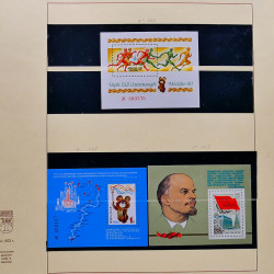 Collection de timbres et blocs de Russie 1959-1999 neufs** en 4 albums.