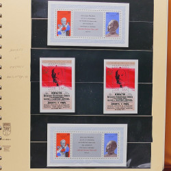 Collection timbres d'Allemagne de l'Est (DDR) 1977-1999 neufs** en 5 albums.