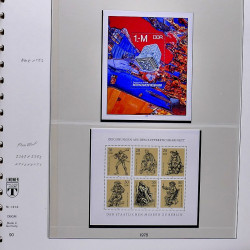 Collection timbres d'Allemagne de l'Est (DDR) 1977-1999 neufs** en 5 albums.