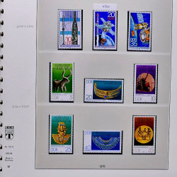 Collection timbres d'Allemagne de l'Est (DDR) 1977-1999 neufs** en 5 albums.