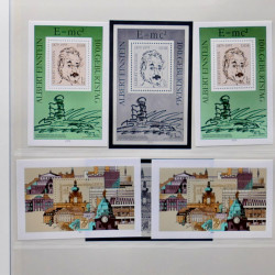 Collection timbres d'Allemagne de l'Est (DDR) 1977-1999 neufs** en 5 albums.