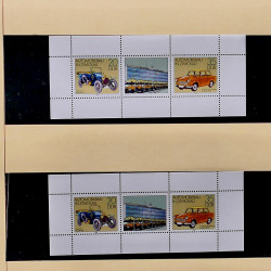 Collection timbres d'Allemagne de l'Est (DDR) 1977-1999 neufs** en 5 albums.