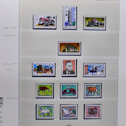 Collection timbres d'Allemagne de l'Est (DDR) 1977-1999 neufs** en 5 albums.