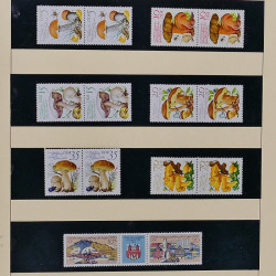 Collection timbres d'Allemagne de l'Est (DDR) 1977-1999 neufs** en 5 albums.