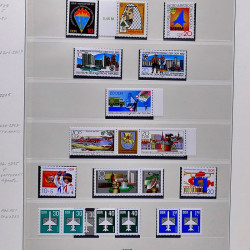 Collection timbres d'Allemagne de l'Est (DDR) 1977-1999 neufs** en 5 albums.