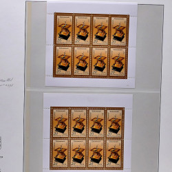 Collection timbres d'Allemagne de l'Est (DDR) 1977-1999 neufs** en 5 albums.