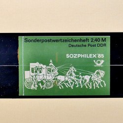 Collection timbres d'Allemagne de l'Est (DDR) 1977-1999 neufs** en 5 albums.