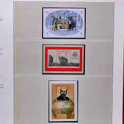 Collection timbres d'Allemagne de l'Est (DDR) 1977-1999 neufs** en 5 albums.