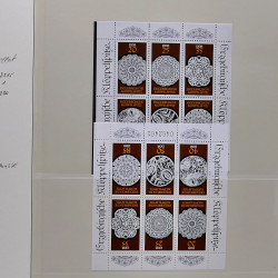 Collection timbres d'Allemagne de l'Est (DDR) 1977-1999 neufs** en 5 albums.