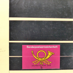 Collection timbres d'Allemagne de l'Est (DDR) 1977-1999 neufs** en 5 albums.