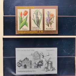 Collection timbres d'Allemagne de l'Est (DDR) 1977-1999 neufs** en 5 albums.
