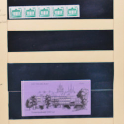Collection timbres d'Allemagne de l'Est (DDR) 1977-1999 neufs** en 5 albums.