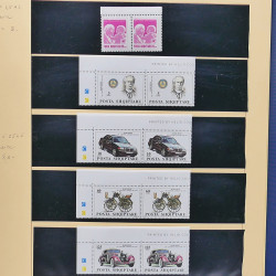 Collection timbres d'Albanie neufs** en double 1982-1999 en 4 albums.