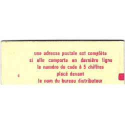 Carnet de 10 timbres type Marianne de Béquet N°1664-C3 neuf**.