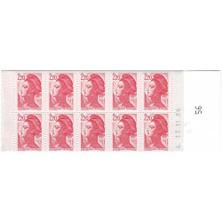Carnet de 10 timbres Liberté de Delacroix N°2427-C1b.