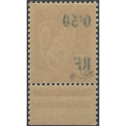 Algérie timbre N°247b bdf double surcharge neuf**.