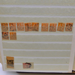 Lot massif de timbres de France oblitérés en 12 albums.