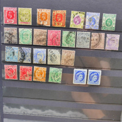 Lot massif de timbres de France oblitérés en 12 albums.