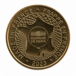 Médaille Souvenir Nausicaá – Tortue Caretta caretta – Boulogne-sur-Mer – 2023 – Monnaie de Paris.