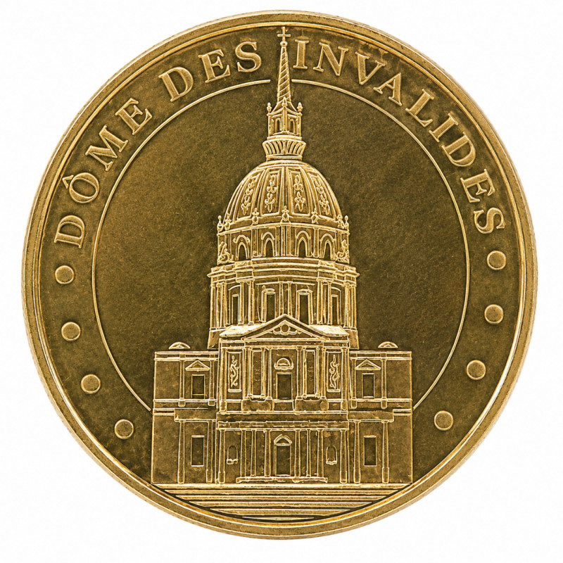 Médaille Souvenir Dôme des Invalides – Paris – 2019 – Monnaie de Paris.