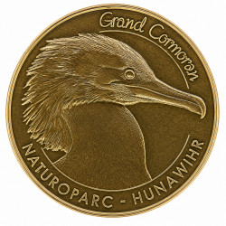 Médaille Souvenir Grand Cormoran – Naturoparc Hunawihr – 2020 – Monnaie de Paris.