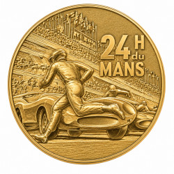 Médaille Souvenir 24 Heures du Mans – Départ Couru - 2020 - Monnaie de Paris.