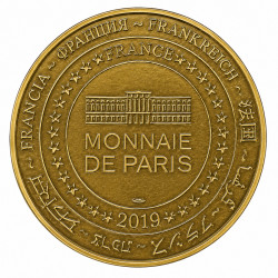 Médaille Souvenir Raton Laveur – Naturoparc Hunawihr – 2019 – Monnaie de Paris.