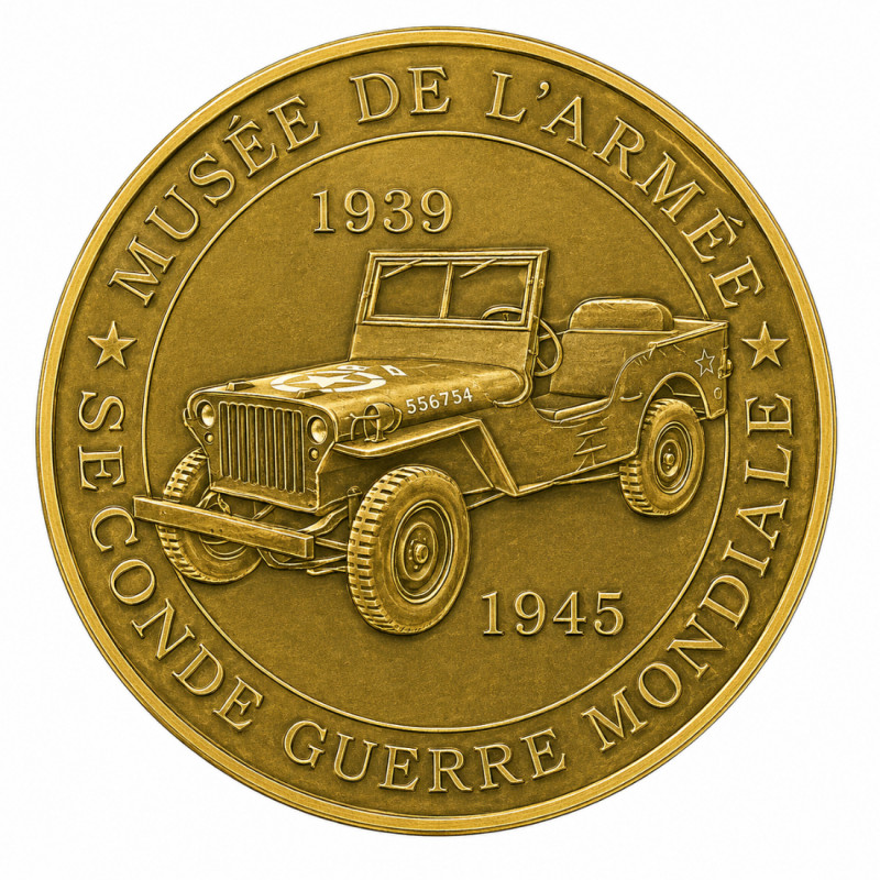 Médaille Souvenir Musée de l’Armée – Seconde Guerre mondiale 2019 – Monnaie de Paris.
