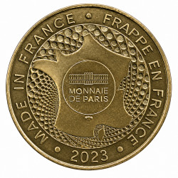 Médaille Souvenir Nausicaá – Raie Manta – Boulogne-sur-Mer – 2023 - Monnaie de Paris.