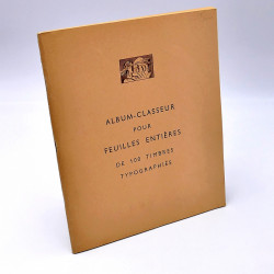 Lot de classeurs et album pour timbres-poste.