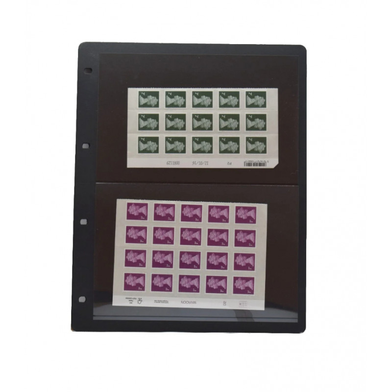 Feuilles Clipfix compact A4 Safe à 2 bandes pour blocs feuillets.