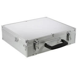 Malette en aluminium à 4 anneaux Compact A4 Safe.