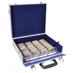 Malette en aluminium à 4 anneaux Compact A4 Safe.