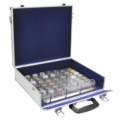 Malette en aluminium à 4 anneaux Compact A4 Safe.
