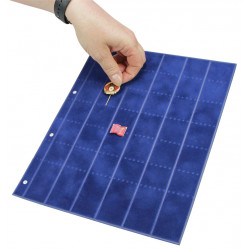 Feuilles compact A4 Safe pour insignes, pin's.