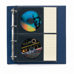 Feuilles compact A4 Safe pour CD-Rom, DVD.
