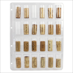 Feuilles compact A4 Safe pour bouchons de vin.