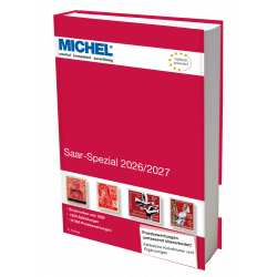 Catalogue de cotation Michel spécialisé timbres de Sarre 2026/2027.