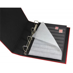 Album Safe à 4 anneaux pour timbres-poste.