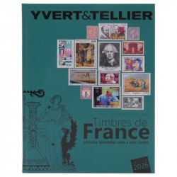 Catalogue Yvert et Tellier timbres de France 2026 - Tome 2.