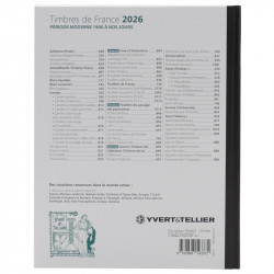 Catalogue Yvert et Tellier timbres de France 2026 - Tome 2.
