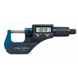 Micromètre appareil de mesure d'épaisseur digital de précision 1/1000.