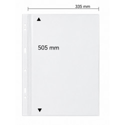 Feuilles cartonnées blanches Jumbo Safe pour séparation visuelle.