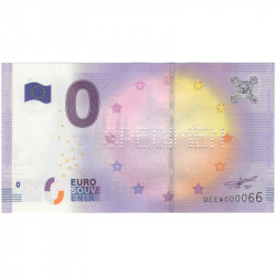 Billet touristique 0 Euro Souvenir – Série spéciale Spécimen.