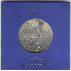 France – 50 Euros Argent 2010 – La Semeuse – Monnaie de Paris.