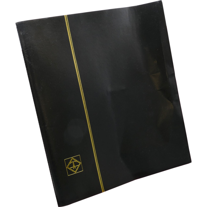 Cahier pour 24 feuilles entières de timbres 250 x 300 mm.