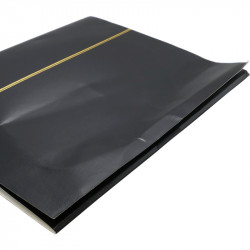 Cahier pour 24 feuilles entières de timbres 250 x 300 mm.