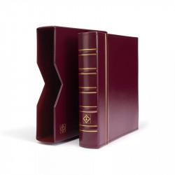 Album numismatique pour 304 monnaies de collection, sous blister.