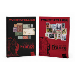 Catalogue de cotation timbres de France 2027 Yvert et Tellier en 2 tomes.
