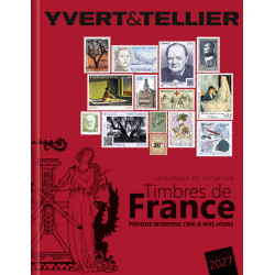Catalogue de cotation timbres de France 2027 Yvert et Tellier en 2 tomes.